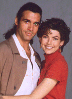 Lisa Howard with Adrian Paul of Highlander fame.